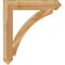 Ekena Millwork Thorton Arts & Crafts Rough Sawn Bracket, Western Red Cedar, 6"W x 38"D x 42"H BKT06X38X42THR03RWR - alternate 4